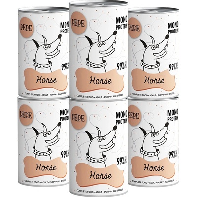 Pepe Mono protein Horse 6 x 400 g