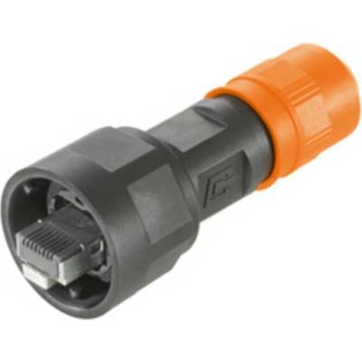 Weidmüller IE-PS-V01P-RJ45-TH dátový zástrčkový konektor pre senzory - aktory, 1012470000, 10 ks