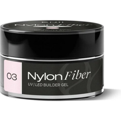 Nylon Fiber stavebný Uv Led gél milky pink 03 15 ml