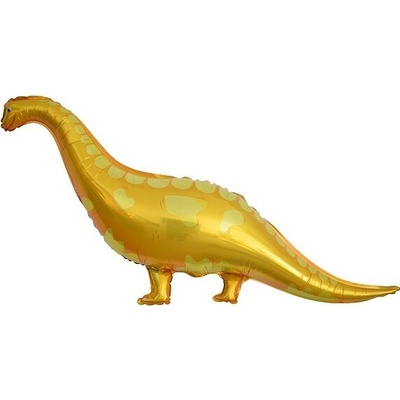 Godan Balónek fóliový dinosaurus žlutý 99x56 cm