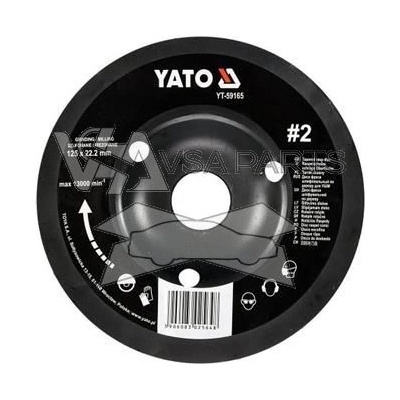 YATO Rašple rotační 125 mm, typ 2