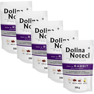 Dolina Noteci Долина Нотеци Премиум Богата Със Заек И Череша 5 x 500 г
