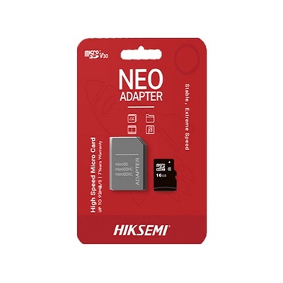 Hikvision HIKSEMI Neo microSDHC 16GB + Adapter (HS-TF-C1 16G)