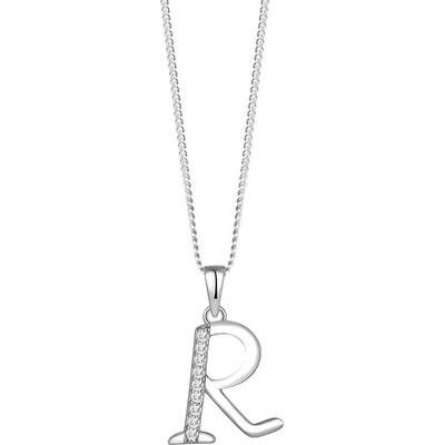 Preciosa Strieborný náhrdelník písmeno "R" 5380 00R