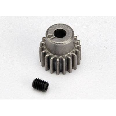 Traxxas Gear, 19-T pinion (48pitch) / set screw, TRX2419 (TRX2419)