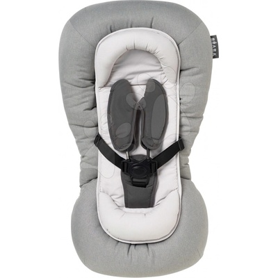 Beaba ležadlo ku všetkým polohovateľným lehátkam Up&Down Bouncer Seat Cushion šedá s opierkou hlavičky BE915028
