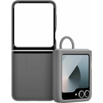 Samsung Galaxy Z Flip 6 Silicone Case grey (EF-PF741TJEGWW)