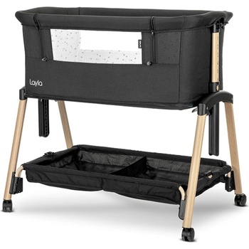 Lorelli Мини кошара 2 в 1 Lorelli Premium - Layla, Black (10080742601)