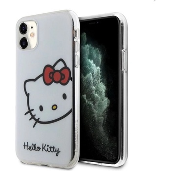 Hello Kitty IML Head Logo Apple iPhone 11, biele