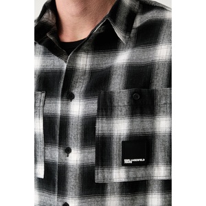 Karl Lagerfeld Jeans риза мъжка от памук (B3M16025)