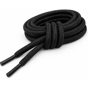 WARAGOD Връзки за обувки Warstrap Round, черно (WAR002025)