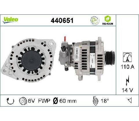 generátor VALEO 440651