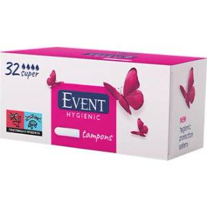 EVENT дамски тампони Super 32бр (54353-00)
