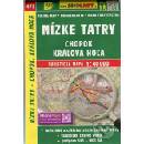 Mapy a sprievodcovia SHOCART Nízke Tatry Chopok Kráľova Hoľa 1:40 000