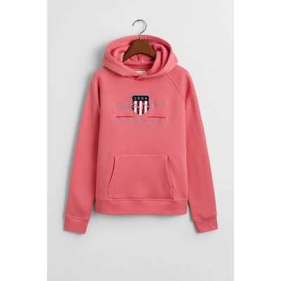 Gant Archive Shield Hoodie Blush Pink