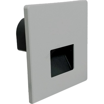 Brilagi - LED осветително тяло за стълби JACK LED/3W/230V 3000/4000/6500K IP65 сиво (BG2774)