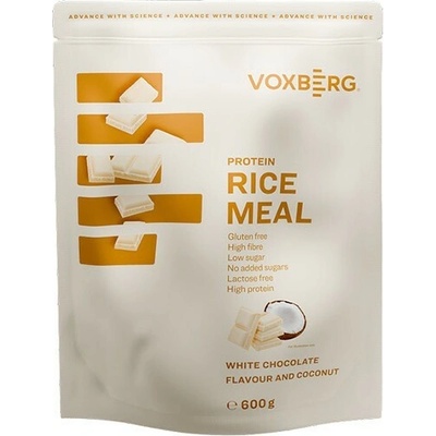 Voxberg rice meal ryžová kaša White Chocolate & Coconut 0,6 kg