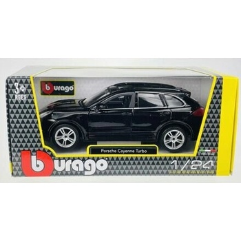 Bburago Porsche Cayenne TURBO černá 1:24