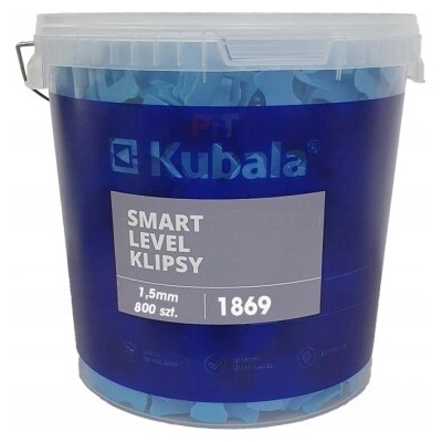 KUBALA SMART LEVEL spony 1.5mm 800ks + vědro 20l 1869 33620