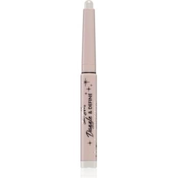 Barry M Dazzle & Define Metallic Crayon сенки за очи в молив цвят White 1, 4 гр