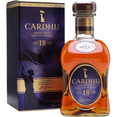 Cardhu 18y 40% 0,7 l (karton)