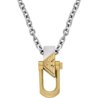 Emporio Armani Pánský bicolor náhrdelník z oceli EGS3243040 – Zbozi.Blesk.cz