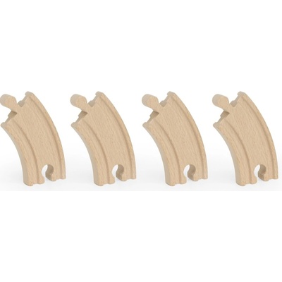 Viga koleje zatáčka malé 4 kusy VG 44725