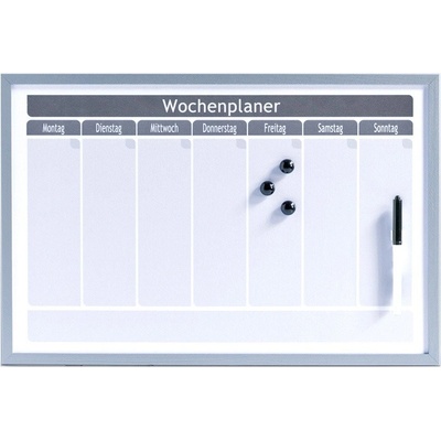 Zeller Magnetická tabule WOCHENPLANER 60 x 40 cm