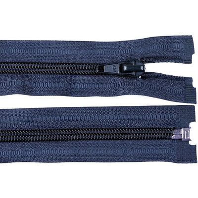 Prima-obchod Spirálový zip No 5 délka 40 cm bundový POL, barva 330 modrá tmavá