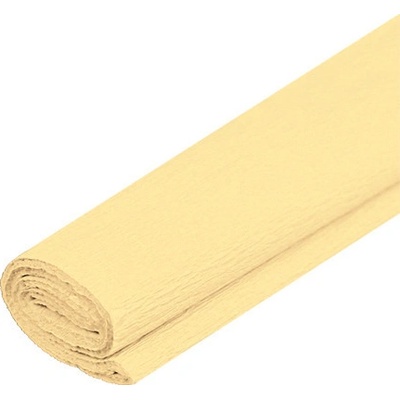 Junior krepový papier kremový 02