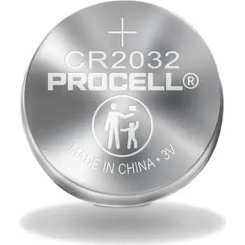 Image 1 of Duracell Бутонна батерия duracell procell cr2032, 3v, 1 бр. bulk, Литиева, /цена за 1 батерия/ (procell-cr2032-bulk)