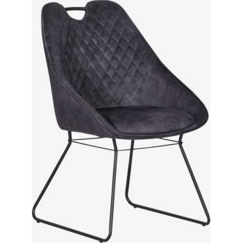 Carmen Трапезен стол gedling - антрацит mj 1