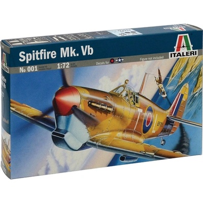Italeri Model Kit letadlo 0001 SPITFIRE MK.VB 1:72