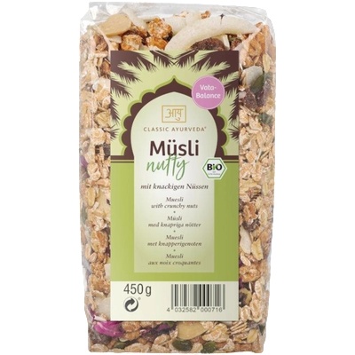 Classic Ayurveda Био мюсли с ядки - Вата - 450 г