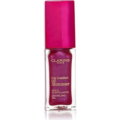 Clarins Lip Comfort Oil Shimmer olej na pery 04 Intense Pink Lady 7 ml
