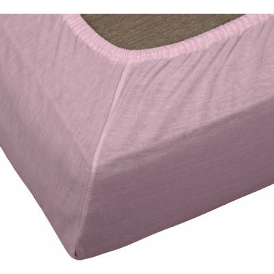 Okko prestieradlo 624 růžové s gumou 140/160x200