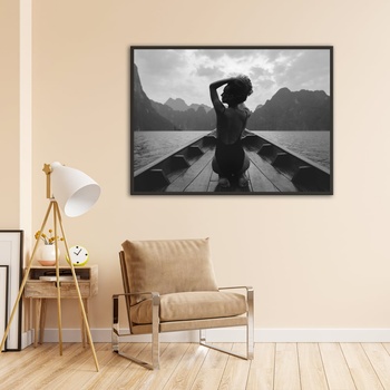 Decono Картина Жена и Лодка