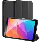 Dux Ducis Huawei MatePad T8 WIFI / MatePad T8 LTE DUX DUCIS DOMO калъф с подставка, с ефект на кожа, активен FLIP, текстилен мотив, ЧЕРЕН (GP-97214)