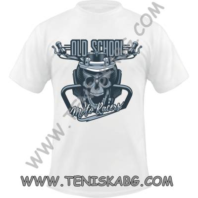 Fruit of the Loom Тениска - Old Schull motorbike