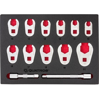 Quatros s otevřeným kroužkem 3/8" typu V 10-22mm 13ks QS50637