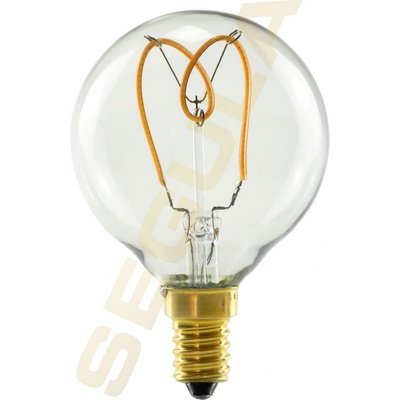 Segula 50657 LED soft koule 60 čirá E14 3,2 W 20 W 190 Lm 2.200 K Čirá