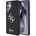 GUESS PU Fixed Glitter 4G Metal Logo Case - силиконов (TPU) калъф за Samsung Galaxy S25 Ultra (черен)