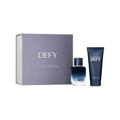 Calvin Klein DEFY EDP - Мъжки подаръчен комплект - ЕДП 50 мл + шампоан за коса и тяло 100 мл