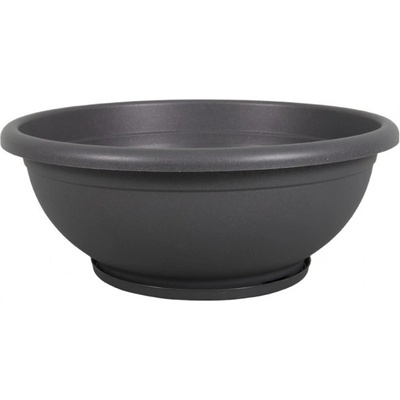 Nohel Garden Žardinka NAXOS plastová hnědá 30x11 cm