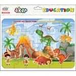 Jagu Образователен говорещ пъзел Jagu - Динозаври, 20 части (92-201) - baby