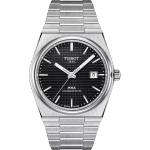 Tissot Мъжки часовник Tissot PRX 137.407. 11.051. 00, Сребрист / Черен (TIS137.407.11.051.00) Часовници