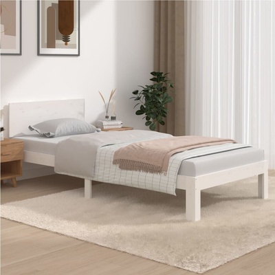 Nábytek XL 810481 Rám postele bílý masivní borovice