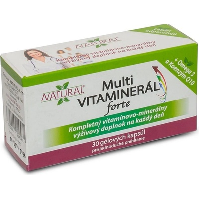 NUlab Multi Vitaminerál Forte 30 kapsúl