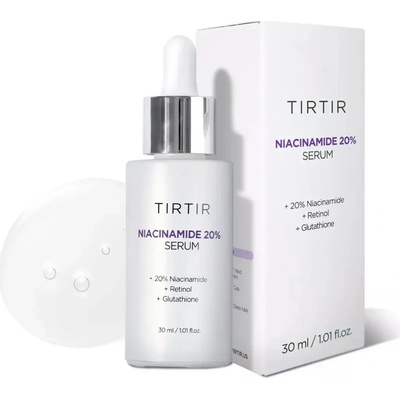 Tirtir Niacinamide 20% Serum rozjasňující a zpevňující pleťové sérum s niacinamidem a retinolem 30 ml