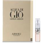 Giorgio Armani Acqua di Gio Absolu Pour Homme Eau de Parfum Sample Spray 1.2 ml за мъже Парфюми
